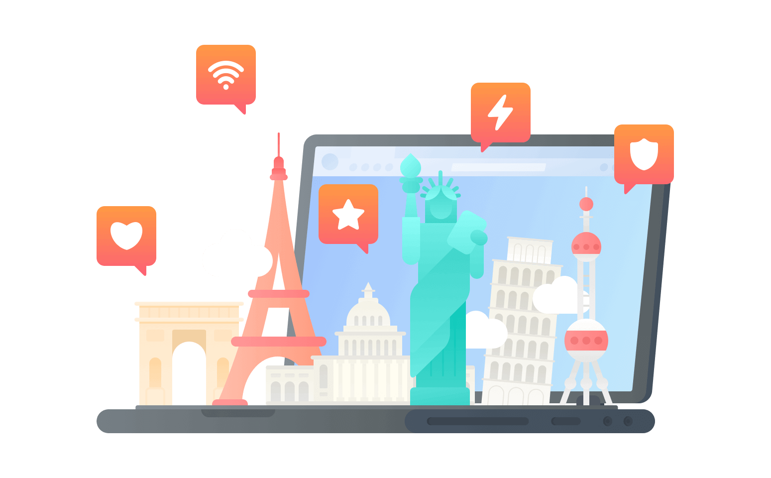 在瑞士连接到中国的软件 - 返华VPN